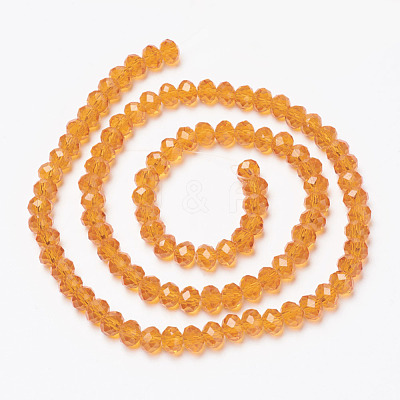 Glass Beads Strands X-EGLA-A034-T6mm-D05-1