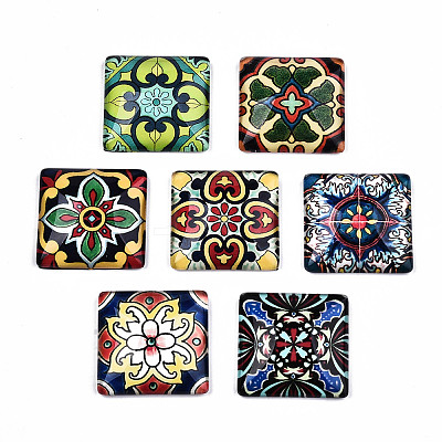Glass Cabochons GGLA-S036-21C-01C-1