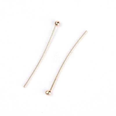 Brass Ball Head Pins KK-WH0043-03C-01-1