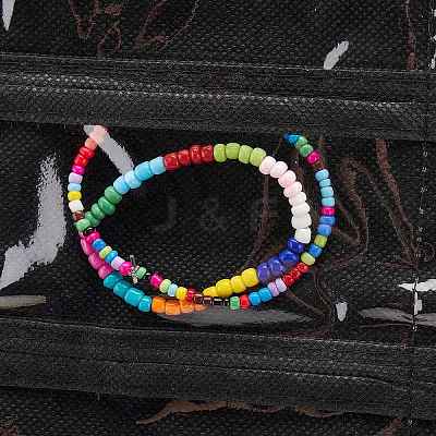 Non-Woven Fabrics Jewelry Hanging Display Bags LS-AJEW-C012-01C-1