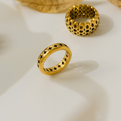 304 Stainless Steel Finger Rings WGBC30B-04-1