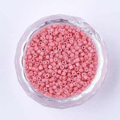 Baking Paint Cylinder Seed Beads SEED-Q036-02A-D14-1