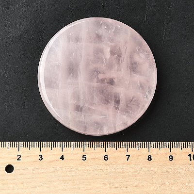 7Pcs 2 Styles Chakra Natural Rose Quartz Base Seven Star Group Display Decorations DJEW-K031-01A-02-1