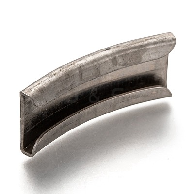 Non-Tarnish 304 Stainless Steel Slide Charms STAS-Z025-12P-1