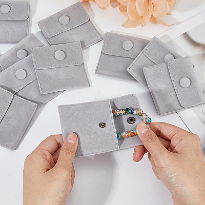 24Pcs Square Velvet Jewelry Bags TP-FI0001-02D-1
