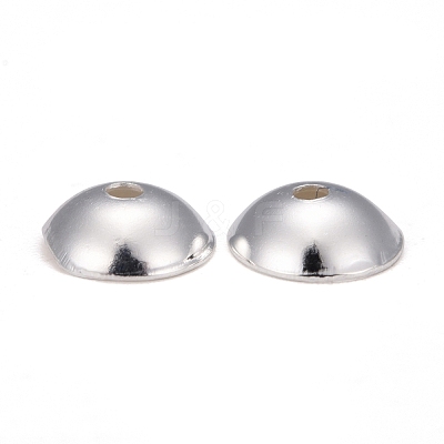 201 Stainless Steel Bead Caps STAS-F040-20D-S-1