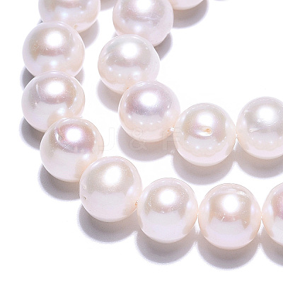 Natural Cultured Freshwater Pearl Beads Strands PEAR-N016-09C-1