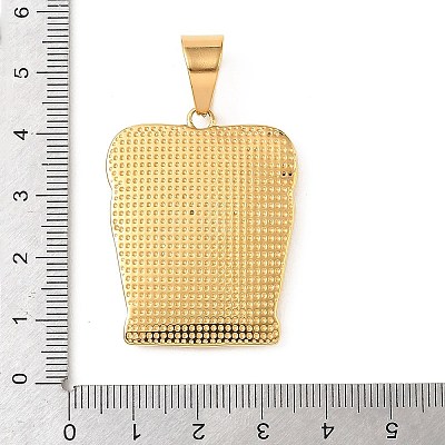304 Stainless Steel Pendants STAS-F363-15G-1