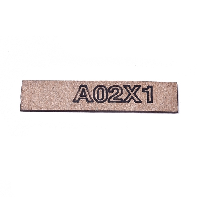 Leather Acrylic Template DIY-TAC0007-08-1
