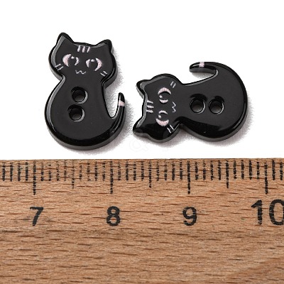 2-Hole Resin Buttons RE-CBA1807-03D-1