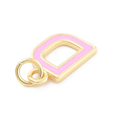 Rack Plating Brass Pendants KK-C065-02D-G-1