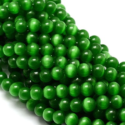 Cat Eye Beads Strands CE-M011-10mm-M-1