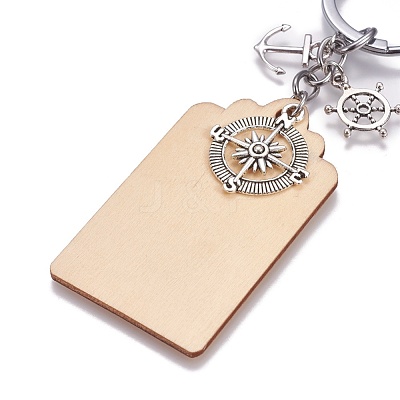 Wood Keychain X-KEYC-JKC00187-1