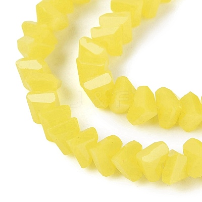 Opaque Glass Beads Strands GLAA-N019-3mm-05-1