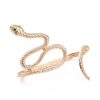 Alloy Snake Open Palm Cuff Bangles BJEW-O180-01LG-1