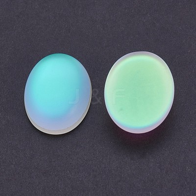 Glass Cabochons GGLA-K004-F03A-22x30mm-1