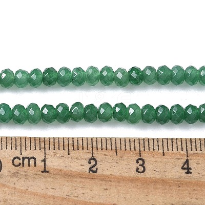 Dyed Natural Malaysia Jade Rondelle Beads Strands G-E316-2x4mm-59-1