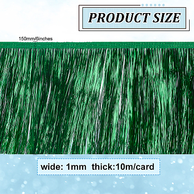 Polyester Fringe Trimmings OCOR-WH0086-09D-1