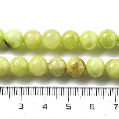 Natural Persian Jade Beads Strands G-A255-A02-02B-1