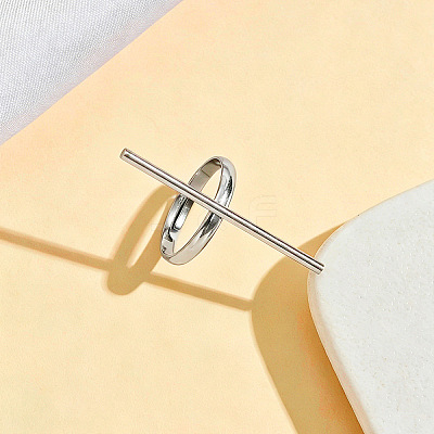 304 Stainless Steel Cuff Open Rings WG03894-01-1