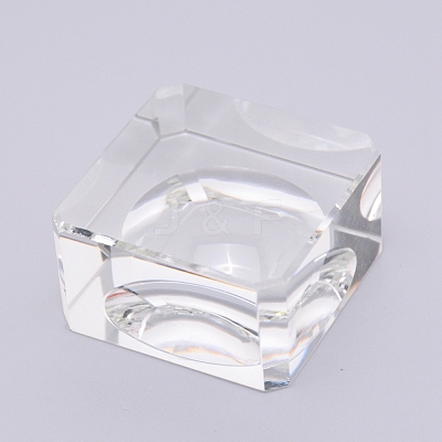 Glass Crystal Ball Stand ODIS-WH0007-07D-1