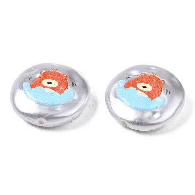 3D Printed ABS Plastic Imitation Pearl Beads KY-S163-429-1