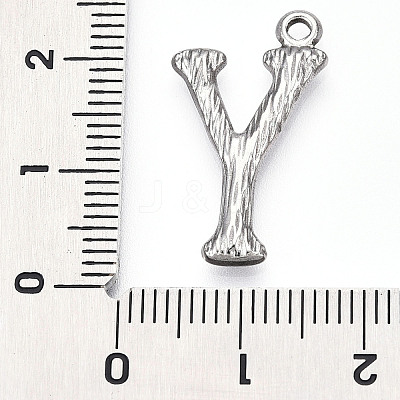 304 Stainless Steel Pendants STAS-N117-01P-Y-1