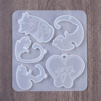 DIY Pendants Silicone Molds DIY-B076-01-1