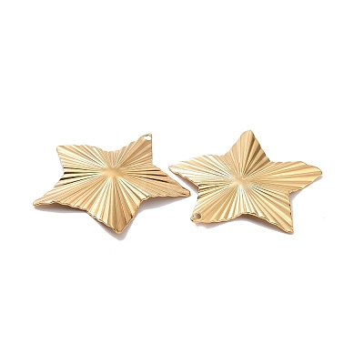 304 Stainless Steel Pendants X-STAS-A061-06G-1