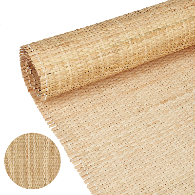 1 Roll Natural Rattan Placemats AJEW-BC0007-32-1