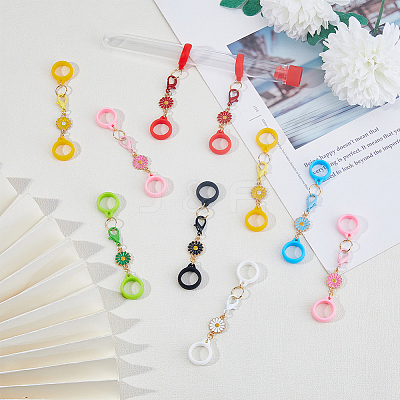Silicone Knitting Needle Stoppers HJEW-NB00172-1