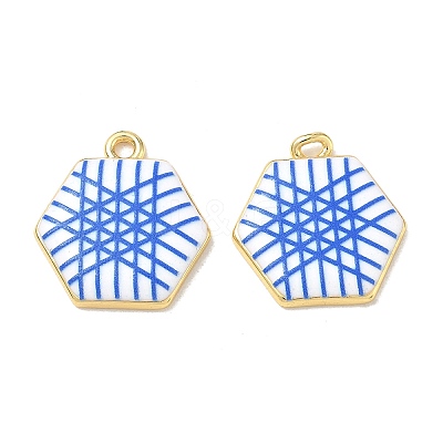 Printed Brass Pendants KK-CBAF9BC-14G-01-1