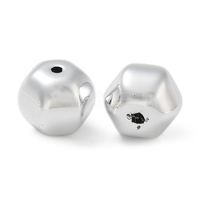 Plating Acrylic Beads PACR-Q008-16S-1