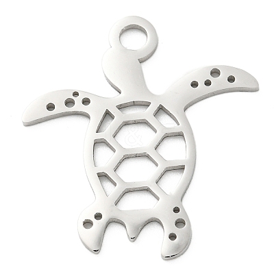 Non-Tarnish 304 Stainless Steel Pendants STAS-B056-10P-05-1