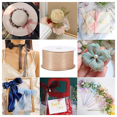 1 Roll 20 Yards Polyester Ribbon OCOR-TA0002-30A-1