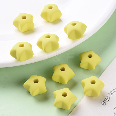 Acrylic Beads OACR-S039-01-85-1