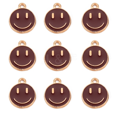 Alloy Enamel Charms ENAM-YW0001-97-L-1