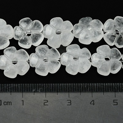 Natural Quartz Crystal Beads Strands G-H023-B17-01-1