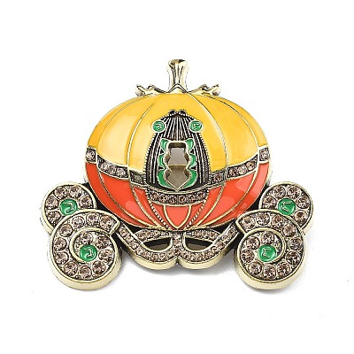 Pumpkin Carriage Enamel Pins JEWB-P046-03AG-01-1