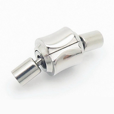 304 Stainless Steel Box Clasps PW-WGA375E-03-1