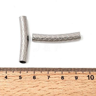 304 Stainless Steel Tube Beads STAS-B128-13B-P-1