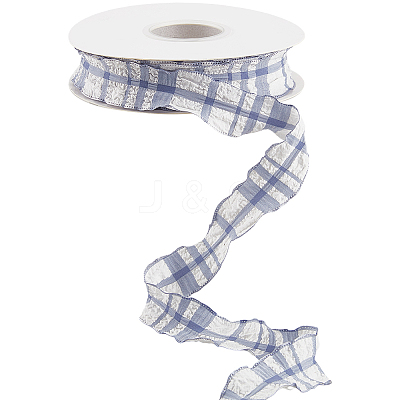 Cloth Plaid Ribbon OCOR-WH20071-001F-1