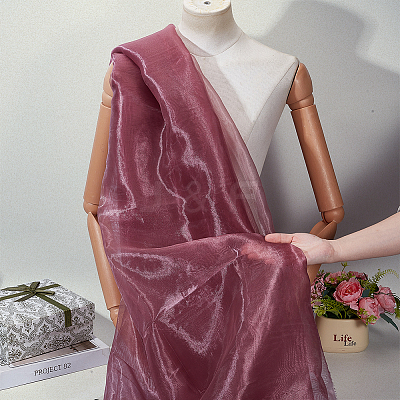 6M Polyester Gauze Fabric DIY-MA0007-13B-1