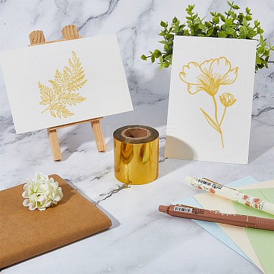 Stamping Foil Paper DIY-WH0002-51B-01-1
