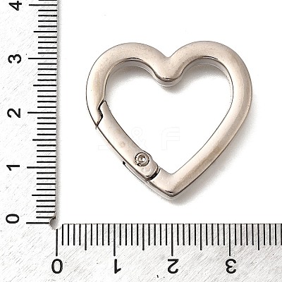 Zinc Alloy Spring Gate Rings FIND-H050-02C-P-1