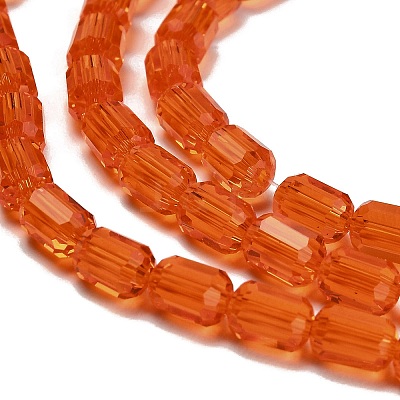 Transparent Glass Beads Strands GLAA-G112-05A-1