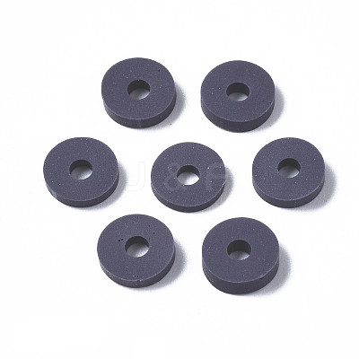 Handmade Polymer Clay Beads CLAY-R067-6.0mm-B04-1