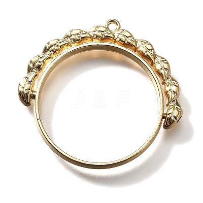 Alloy Open Back Bezel Pendants PALLOY-I223-12LG-1