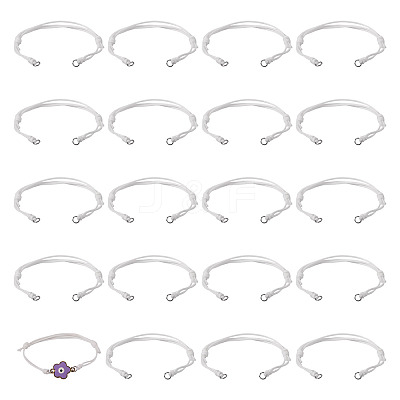 20Pcs Adjustable Korean Waxed Polyester Cord Bracelet Making BJEW-TAC0051-01-1