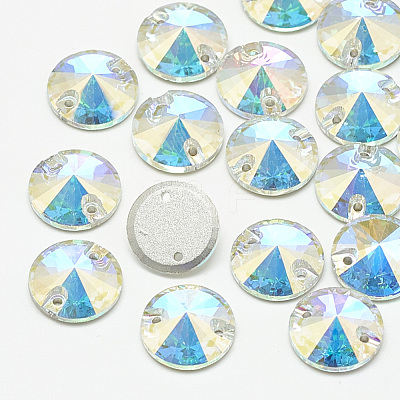 Sew on Rhinestone RGLA-T105-12mm-001AB-1